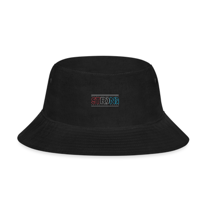 Stay Strong - Bucket Hat - black