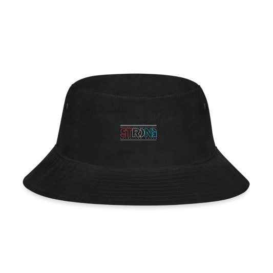 Stay Strong - Bucket Hat - black