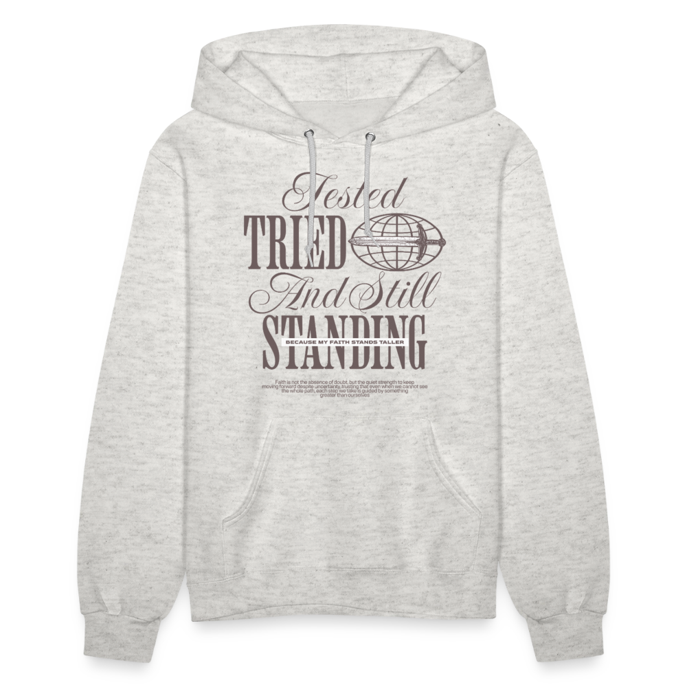 Still Standing - Women's Hoodie - heather oatmeal
