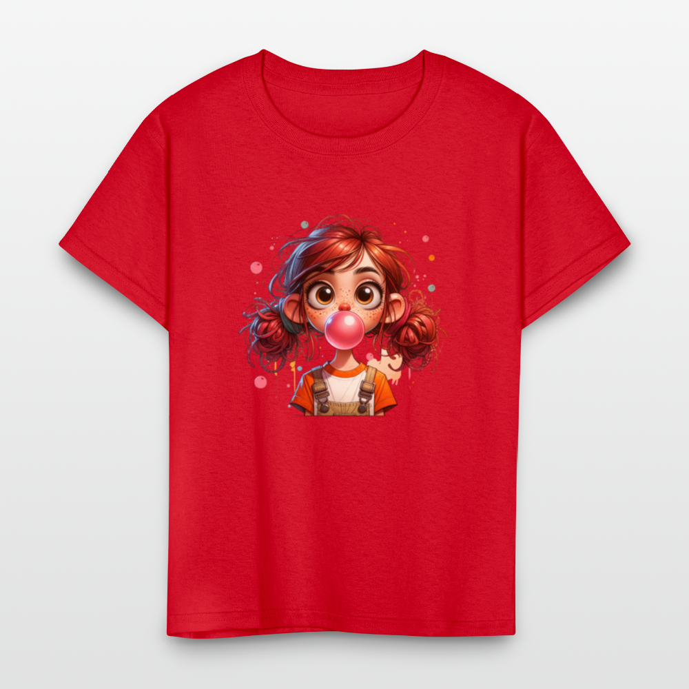 Silly girl - Kids' T-Shirt - red