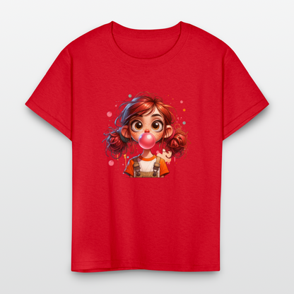 Silly girl - Kids' T-Shirt - red