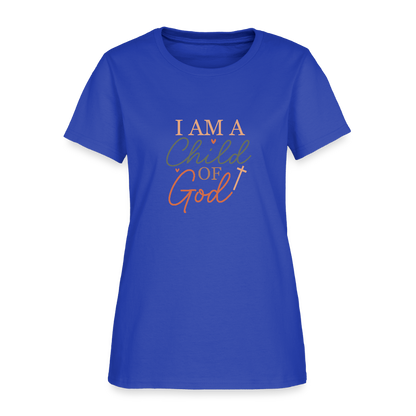 Child of God - Women's T-Shirt - royal blue