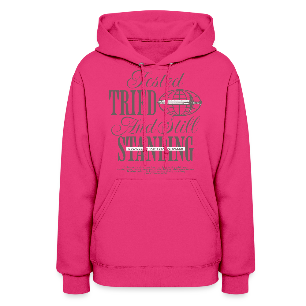Still Standing - Women's Hoodie - fuchsia