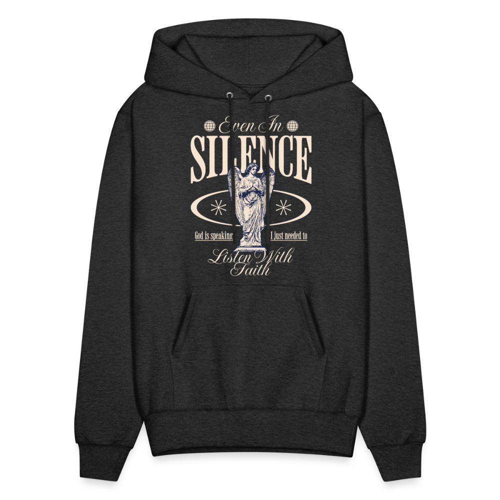 God Speaks - Men's Hoodie - charcoal grey