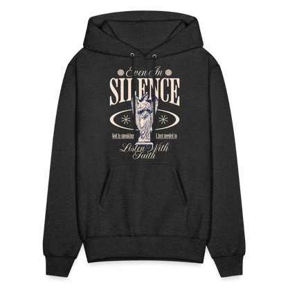 God Speaks - Men's Hoodie - charcoal grey