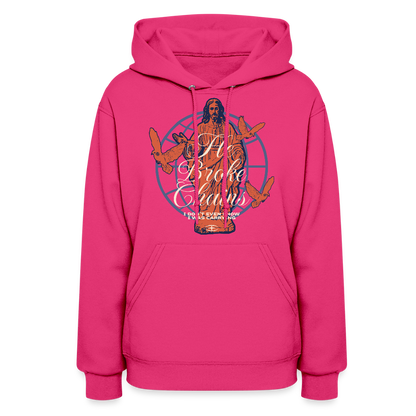 Broken Chains - Women's Hoodie - fuchsia