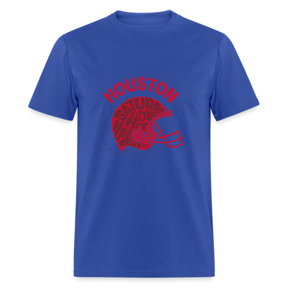 Huston football - Unisex  T-Shirt - royal blue