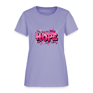 Hope - Women's T-Shirt - lavender