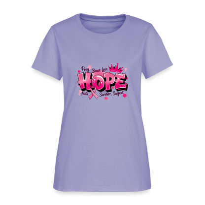 Hope - Women's T-Shirt - lavender