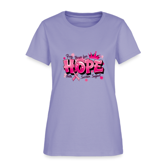 Hope - Women's T-Shirt - lavender