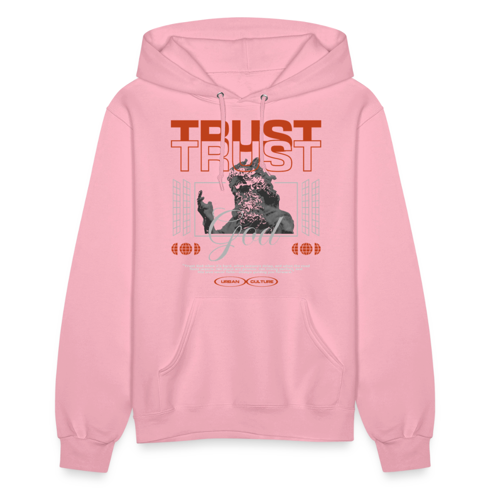 Trust God - Women's Hoodie - classic pink