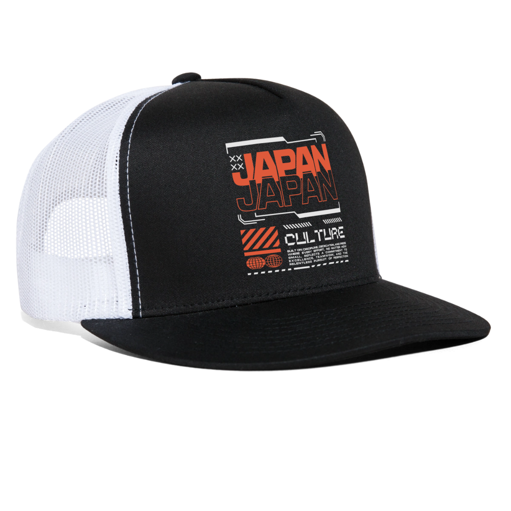 Japan Culture - Trucker Hat - black/white