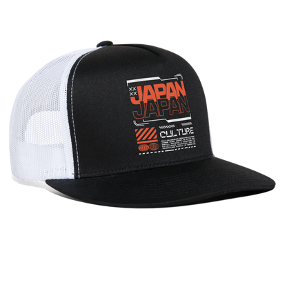 Japan Culture - Trucker Hat - black/white