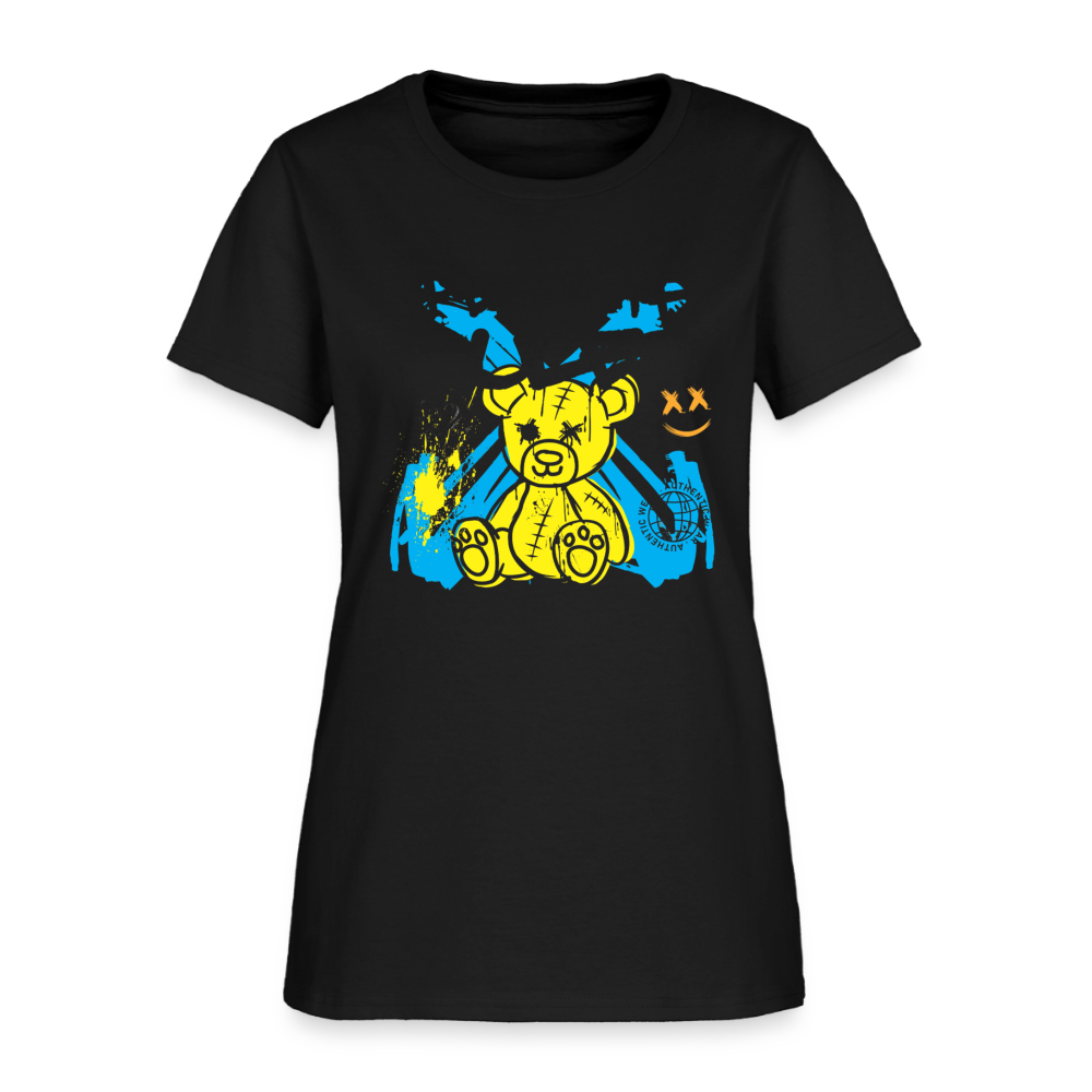 Graffiti Bear - Women's T-Shirt - black