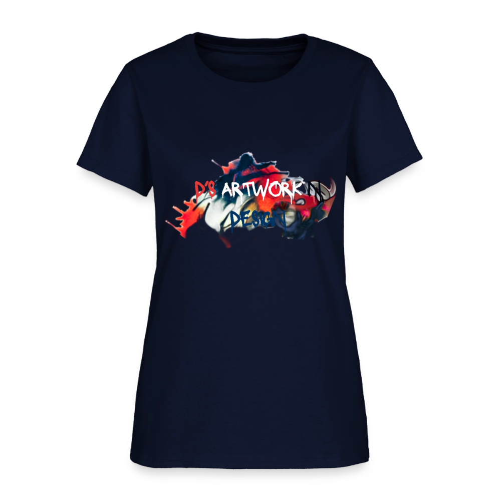 Spray paint - DS Women's T-Shirt - navy