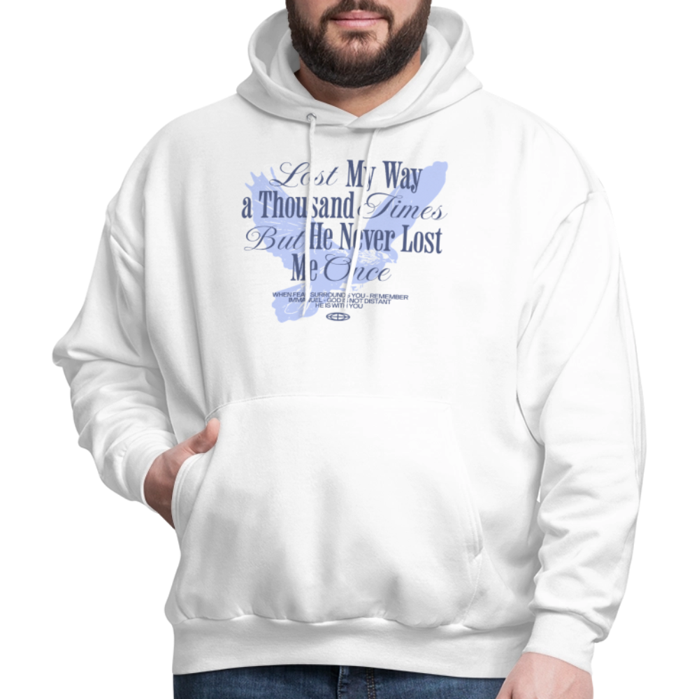 God is with Us - Men's Hoodie - white