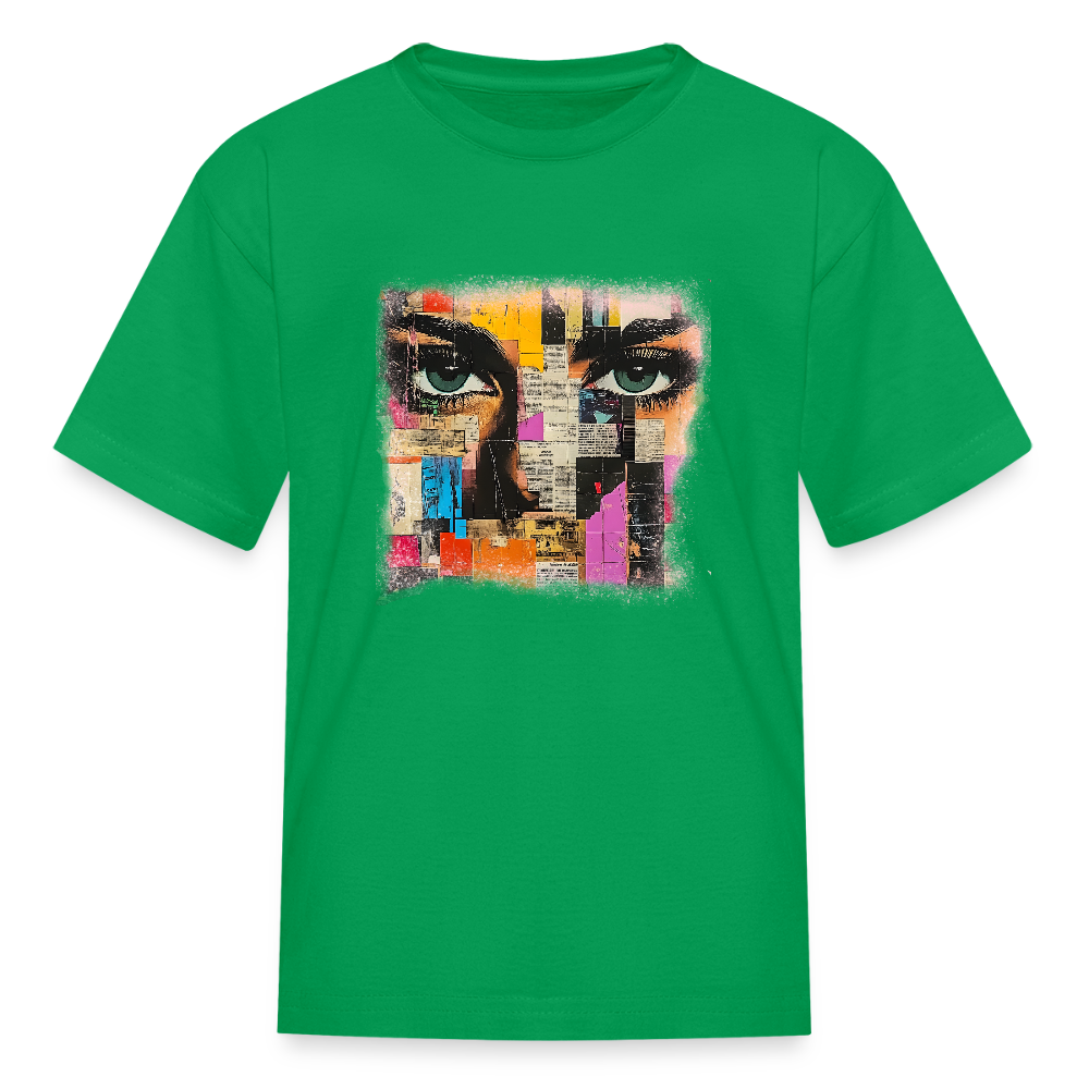 Pop Culture Woman 3 - Kids' T-Shirt - kelly green