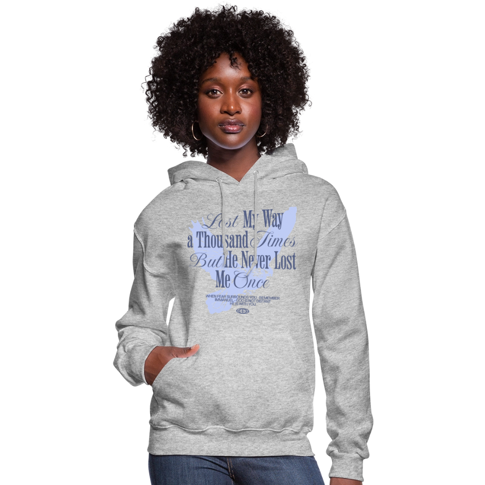 God is with Us - Women's Hoodie - heather gray
