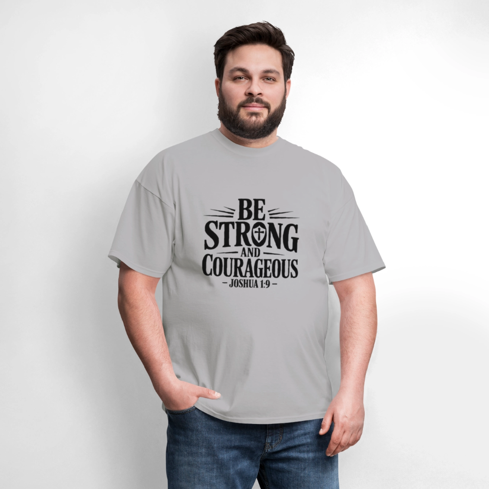 Be Strong - men's t-shirt - gravel 