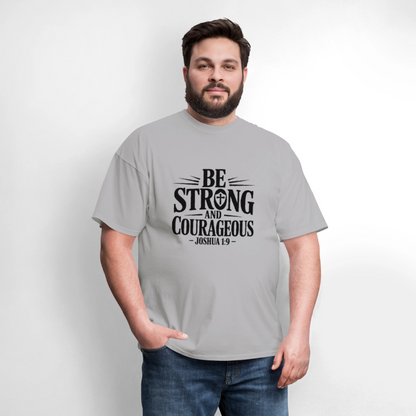 Be Strong - men's t-shirt - gravel 