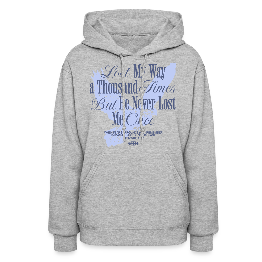 God is with Us - Women's Hoodie - heather gray