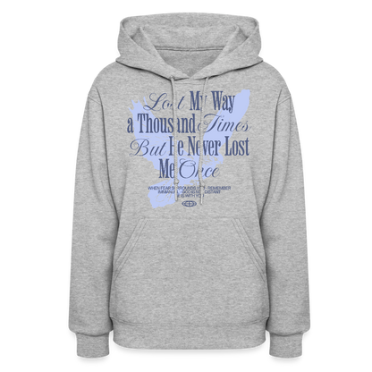God is with Us - Women's Hoodie - heather gray