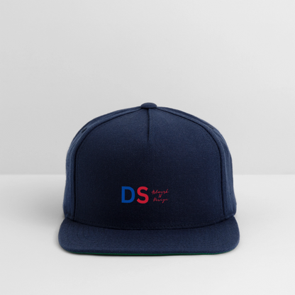 DS Artwork N Design - Snapback Baseball Cap - navy