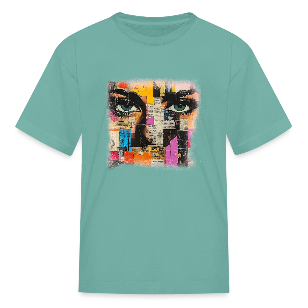 Pop Culture Woman 3 - Kids' T-Shirt - aquatic