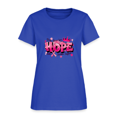 Hope - Women's T-Shirt - royal blue