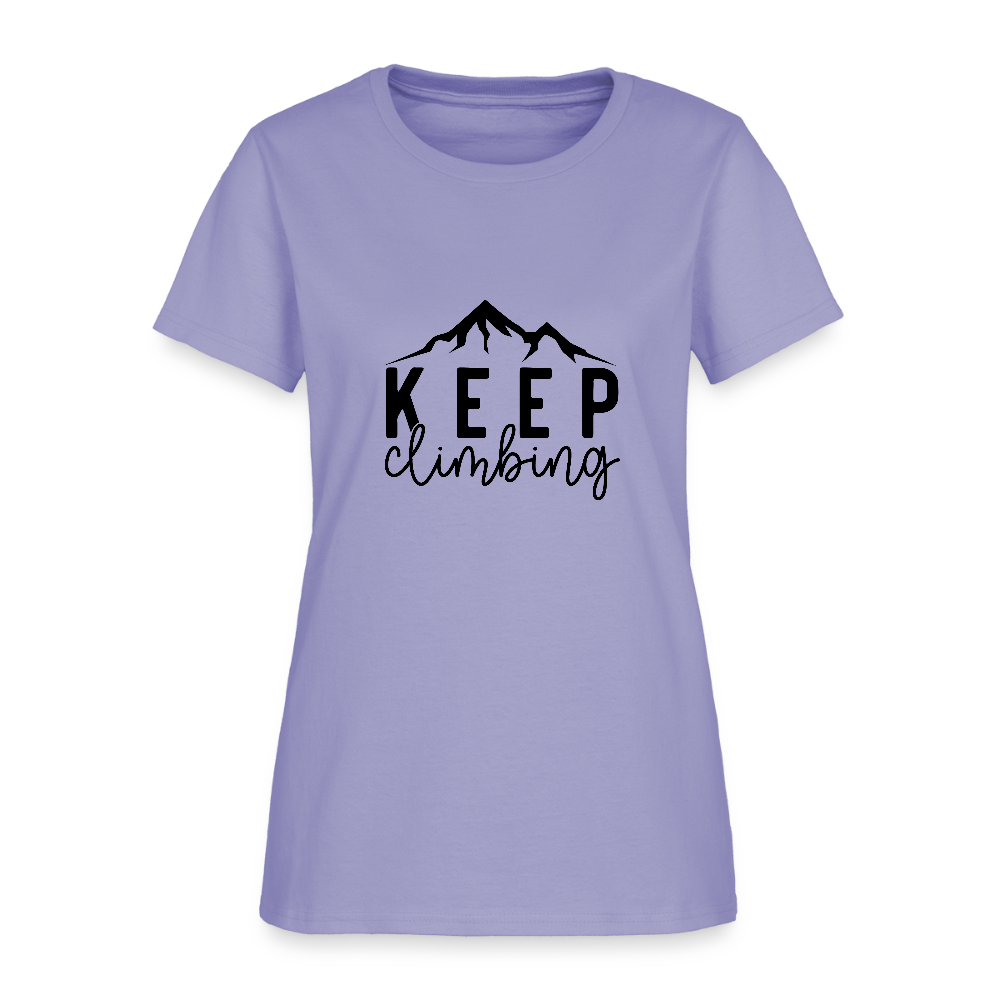 Keep climbing - Women's T-Shirt - lavender