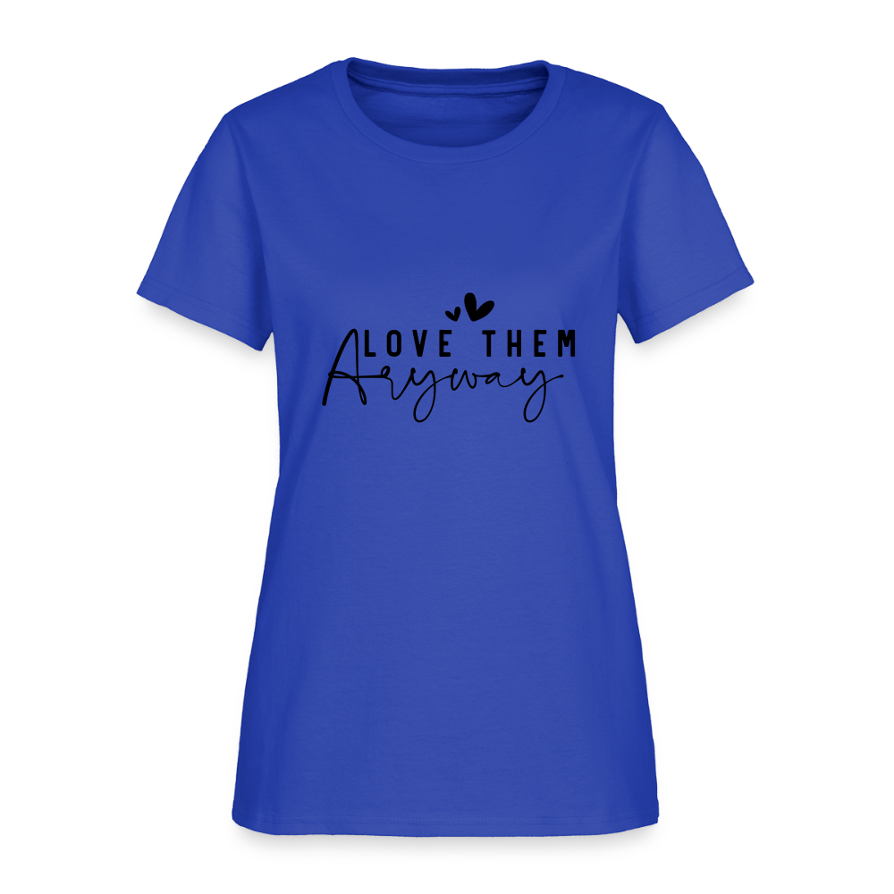 Love - Women's T-Shirt - royal blue