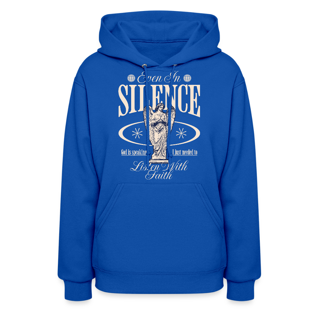 God Speaks - Women's Hoodie - royal blue