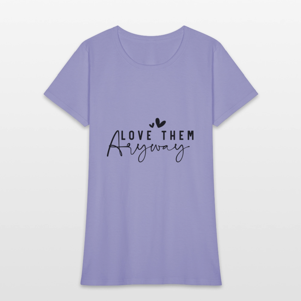 Love - Women's T-Shirt - lavender