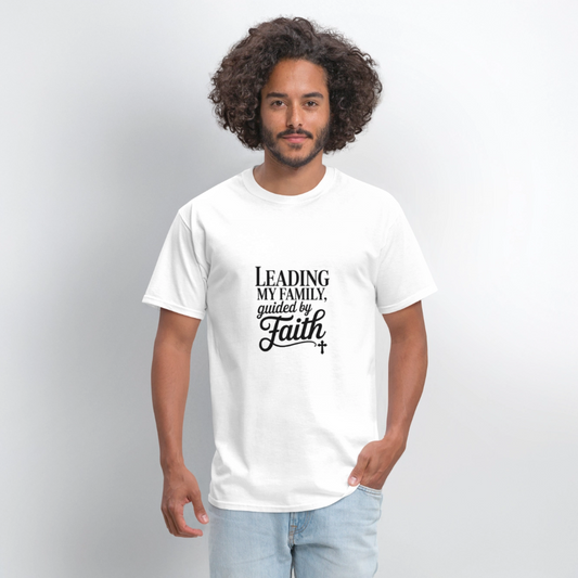 Leading Strong - men's t-shirt - white