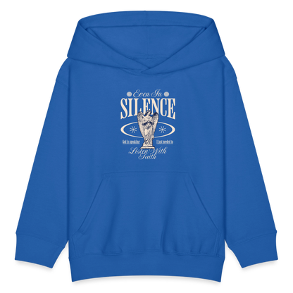 God Speaks - Kids' Hoodie - royal blue