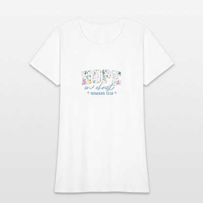 Hop in Christ - Women's T-Shirt - white