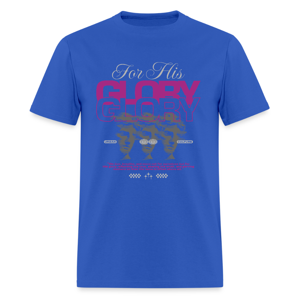 Glory to God - Men's T-Shirt - royal blue