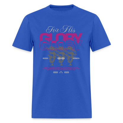 Glory to God - Men's T-Shirt - royal blue