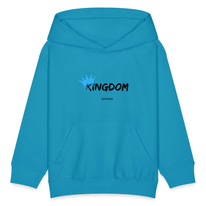 Kingdom Business - Kids' Hoodie - turquoise