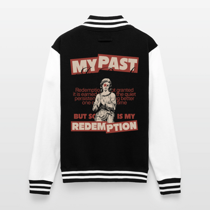 Redemption - Letterman Jacket - black/white