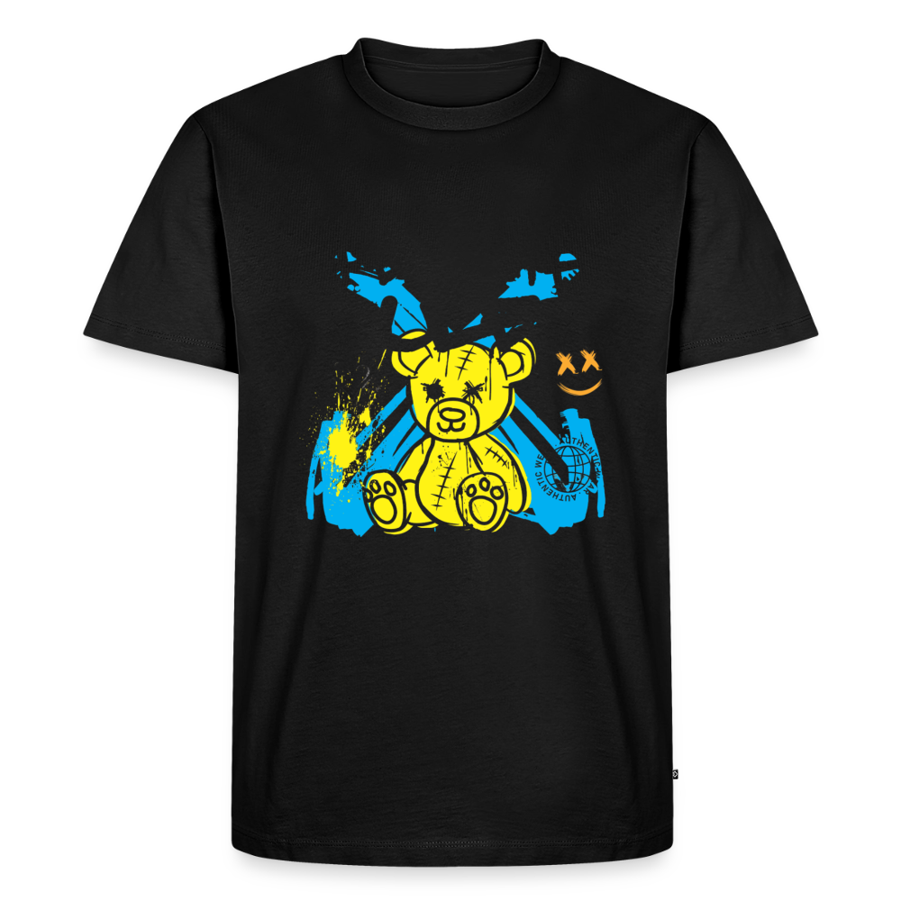 Graffiti Bear - Men's Premium T-Shirt - black