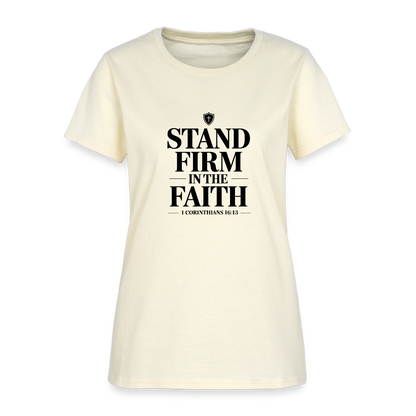 Stand Firm - women's t-shirt - off white