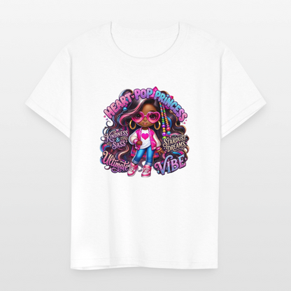 Black Girl Power - Princess Kids' T-Shirt - white