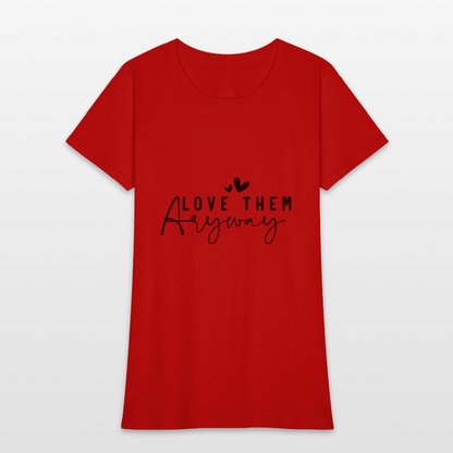 Love - Women's T-Shirt - red
