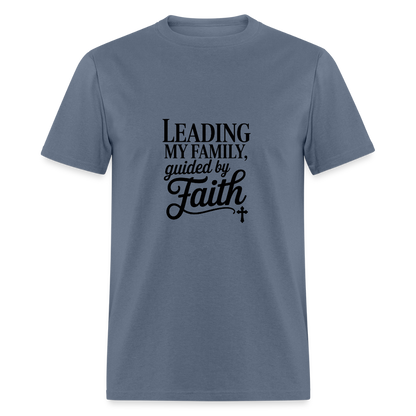 Leading Strong - men's t-shirt - denim