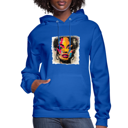 Pop Culture Woman 2 - Women's  Hoodie - royal blue