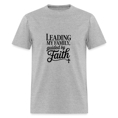 Leading Strong - men's t-shirt - heather gray