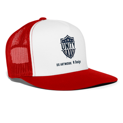Unity - Trucker Hat - white/red