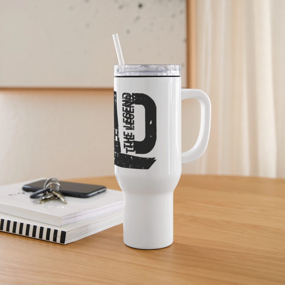 Dad - 40 oz Travel Tumbler - white