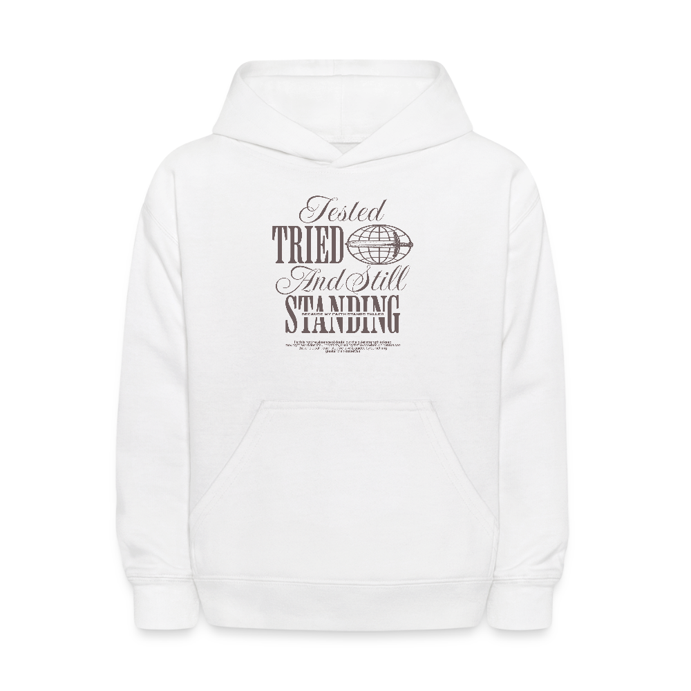 Still Standing - Kids' Hoodie - white